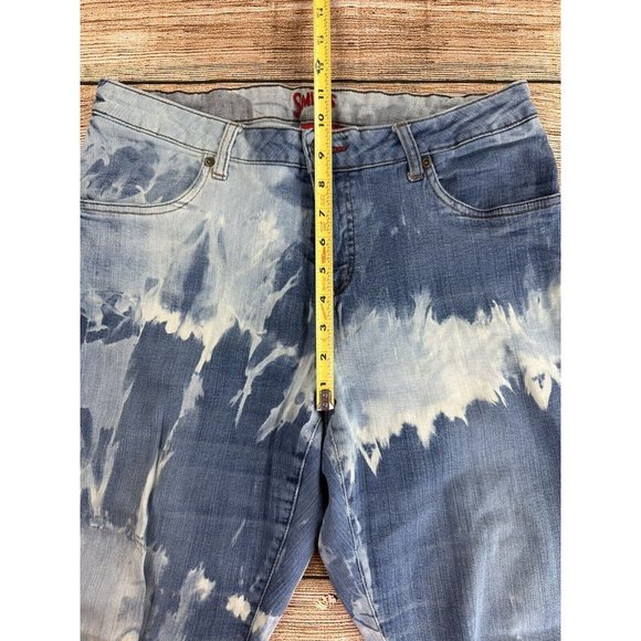 Smiths Acid Wash Straight Leg Jeans Women Size 10 Denim Casual Pants - Stretch - Picture 7 of 9